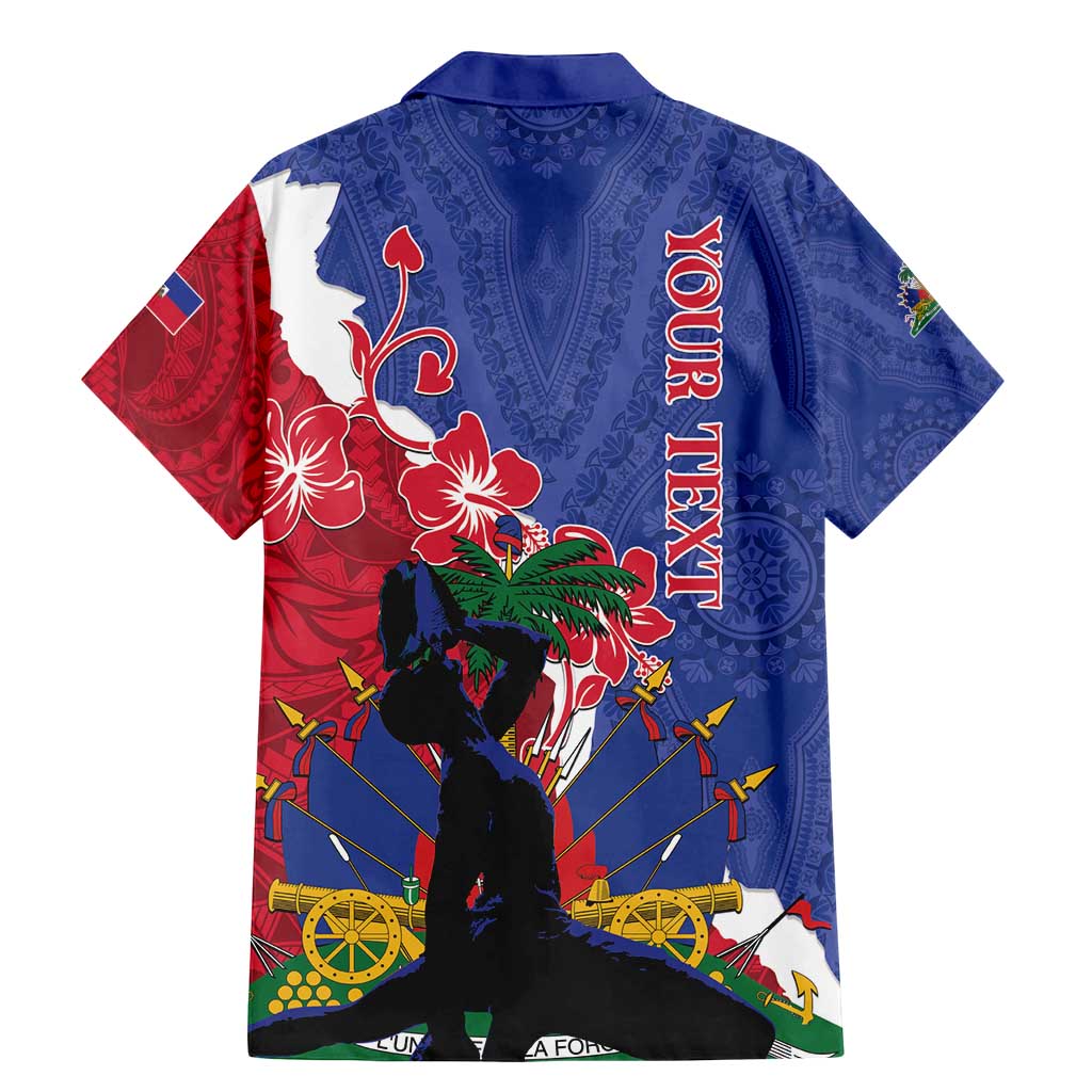 Personalised Haiti Le Marron Inconnu Family Matching Mermaid Dress and Hawaiian Shirt Dashiki Mix Polynesian Pattern LT01 - Polynesian Pride
