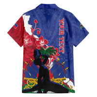 Personalised Haiti Le Marron Inconnu Hawaiian Shirt Dashiki Mix Polynesian Pattern LT01 - Polynesian Pride