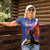 Personalised Haiti Le Marron Inconnu Women Polo Shirt Dashiki Mix Polynesian Pattern