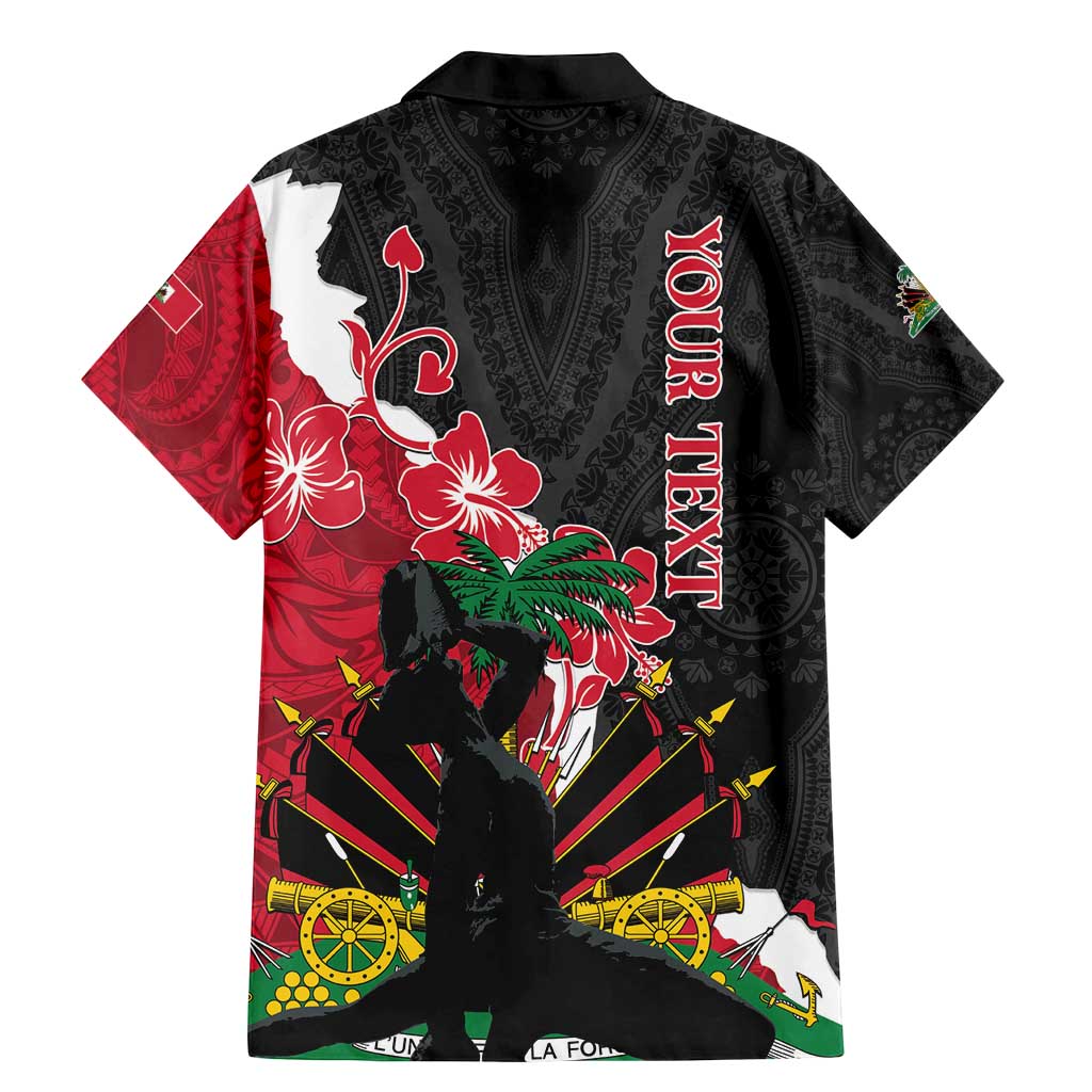 Personalised Ayiti Neg Marron Family Matching Mermaid Dress and Hawaiian Shirt Dashiki Mix Polynesian Pattern LT01 - Polynesian Pride