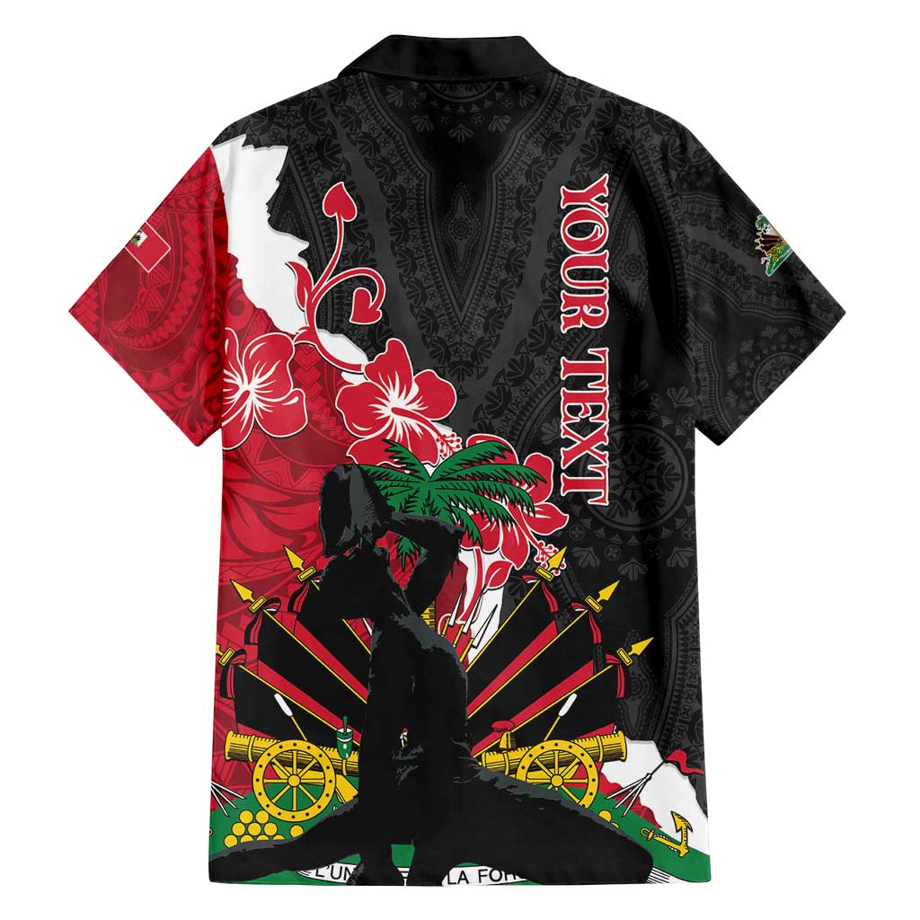 Personalised Ayiti Neg Marron Family Matching Tank Maxi Dress and Hawaiian Shirt Dashiki Mix Polynesian Pattern LT01 - Polynesian Pride