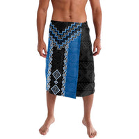Blue Niho Taniwha Mix Poutama Lavalava Unique Taniko Aotearoa
