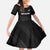 Custom New Zealand Cricket Family Matching Off Shoulder Maxi Dress and Hawaiian Shirt Aotearoa Black Cap Come On