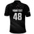 Custom New Zealand Cricket Polo Shirt Aotearoa Black Cap Come On