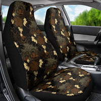 Javanese Batik Semen Car Seat Cover Indonesian Traditional Pattern LT01 - Polynesian Pride