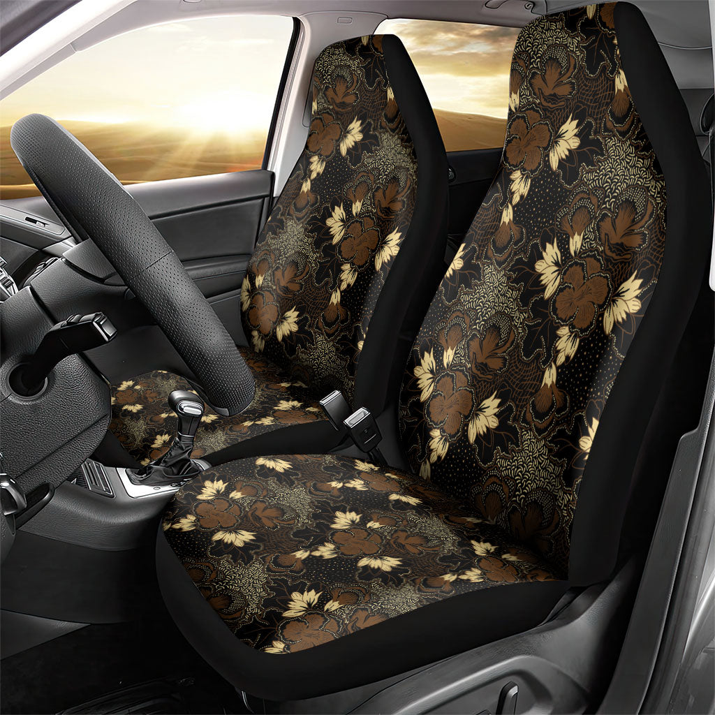 Javanese Batik Semen Car Seat Cover Indonesian Traditional Pattern LT01 - Polynesian Pride