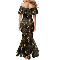 Javanese Batik Semen Family Matching Mermaid Dress and Hawaiian Shirt Indonesian Traditional Pattern LT01 - Polynesian Pride