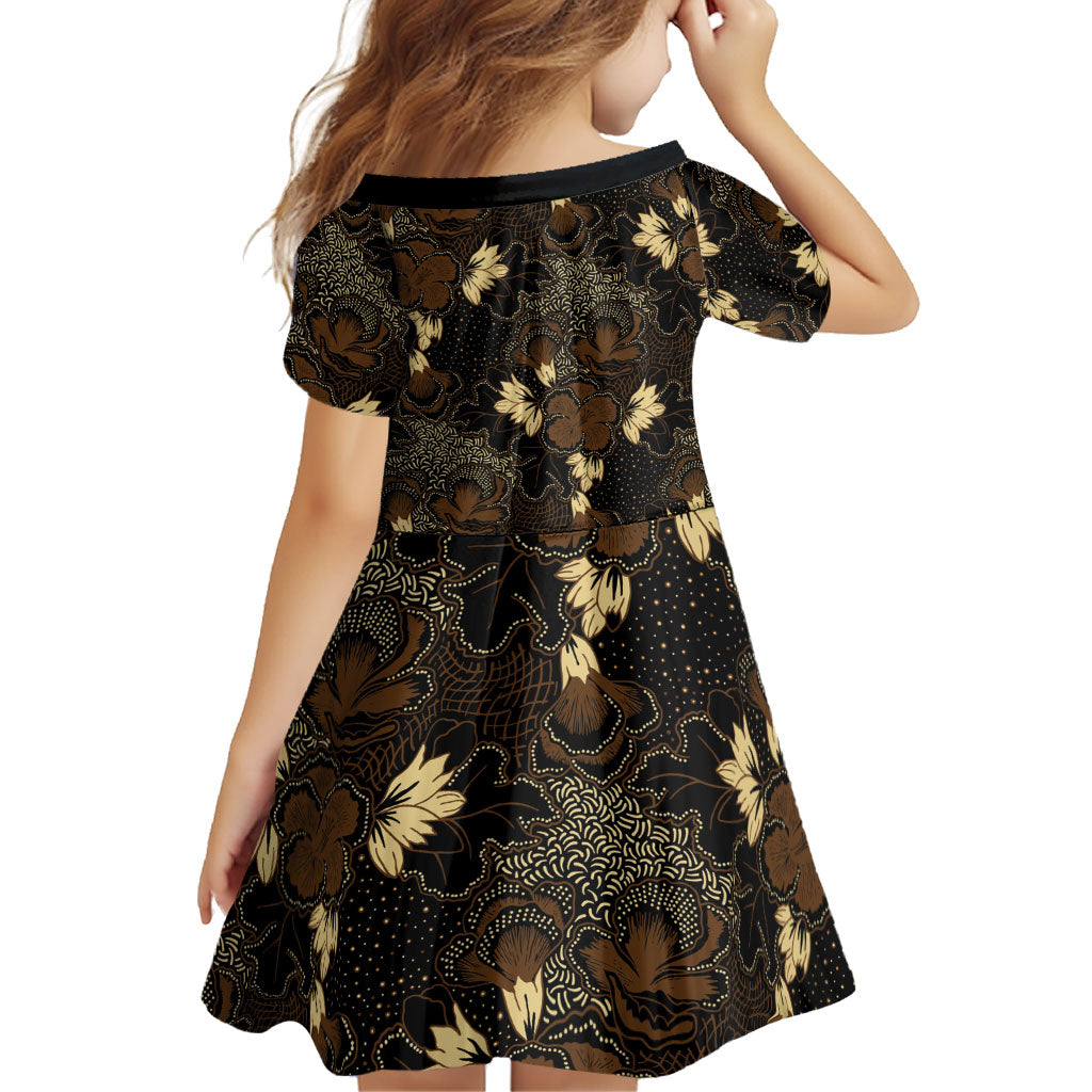 Javanese Batik Semen Family Matching Summer Maxi Dress and Hawaiian Shirt Indonesian Traditional Pattern LT01 - Polynesian Pride
