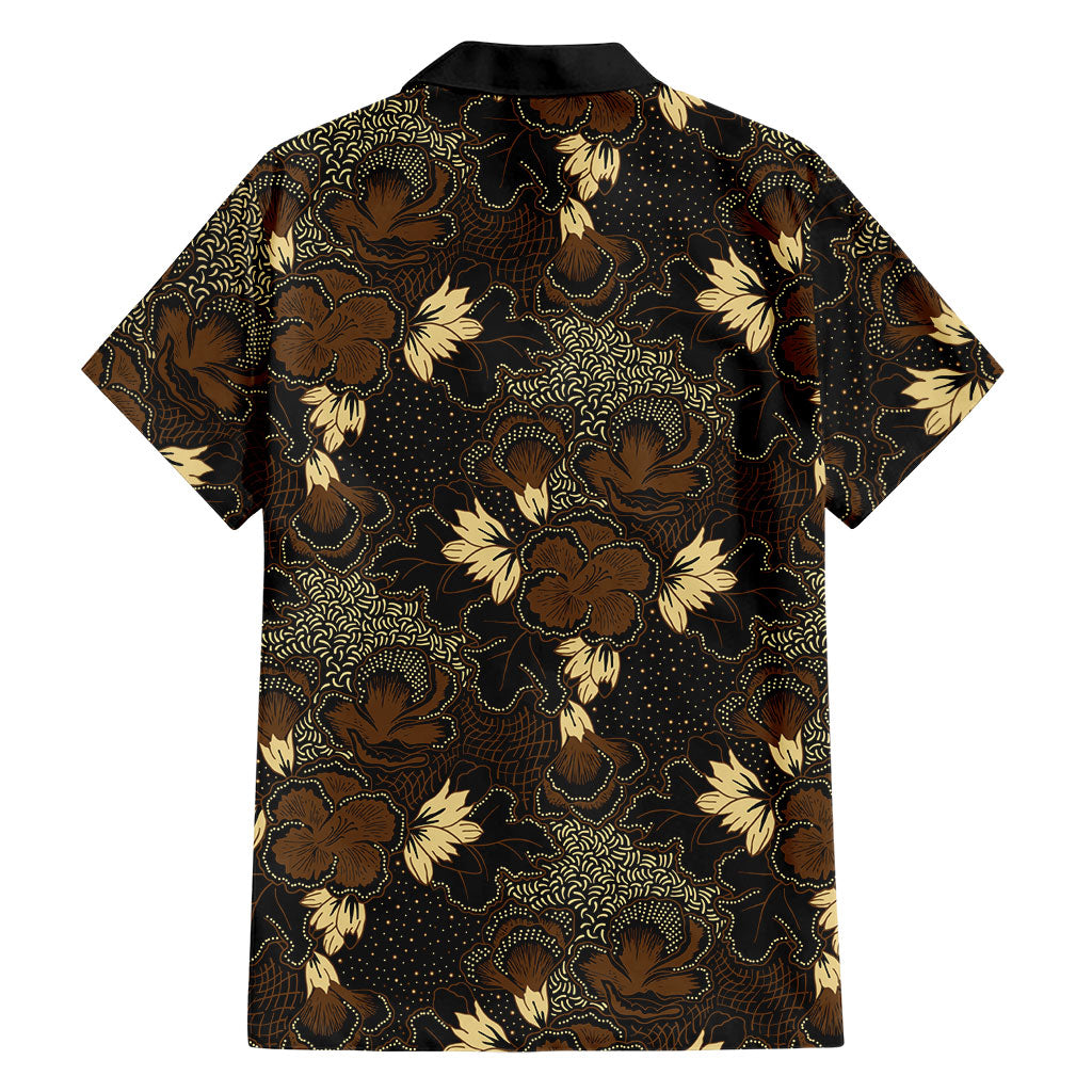 Javanese Batik Semen Family Matching Summer Maxi Dress and Hawaiian Shirt Indonesian Traditional Pattern LT01 - Polynesian Pride