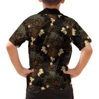 Javanese Batik Semen Family Matching Tank Maxi Dress and Hawaiian Shirt Indonesian Traditional Pattern LT01 - Polynesian Pride