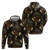 Javanese Batik Semen Hoodie Indonesian Traditional Pattern