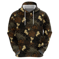 Javanese Batik Semen Hoodie Indonesian Traditional Pattern