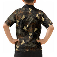 Javanese Batik Semen Kid Hawaiian Shirt Indonesian Traditional Pattern LT01 - Polynesian Pride