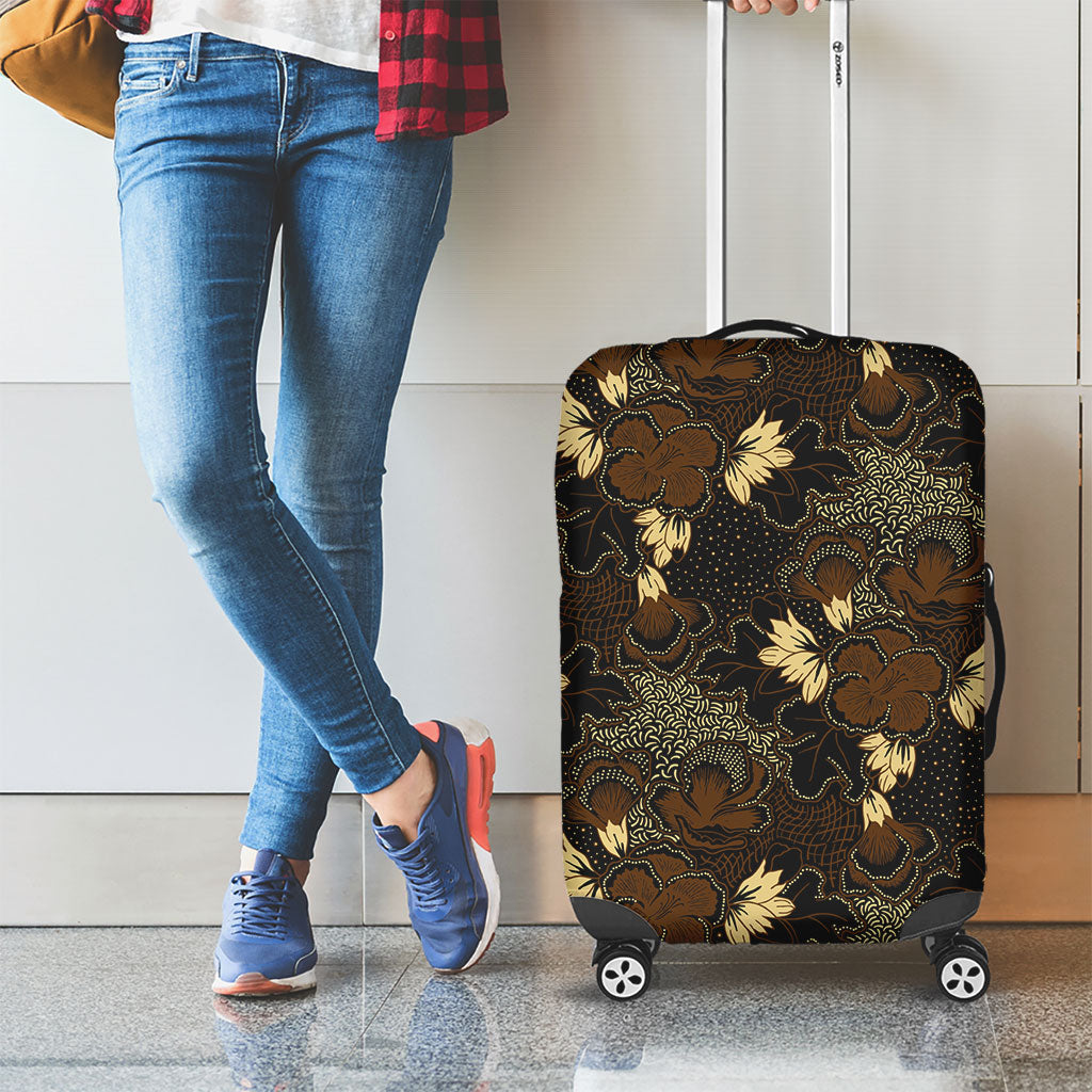 Javanese Batik Semen Luggage Cover Indonesian Traditional Pattern LT01 - Polynesian Pride
