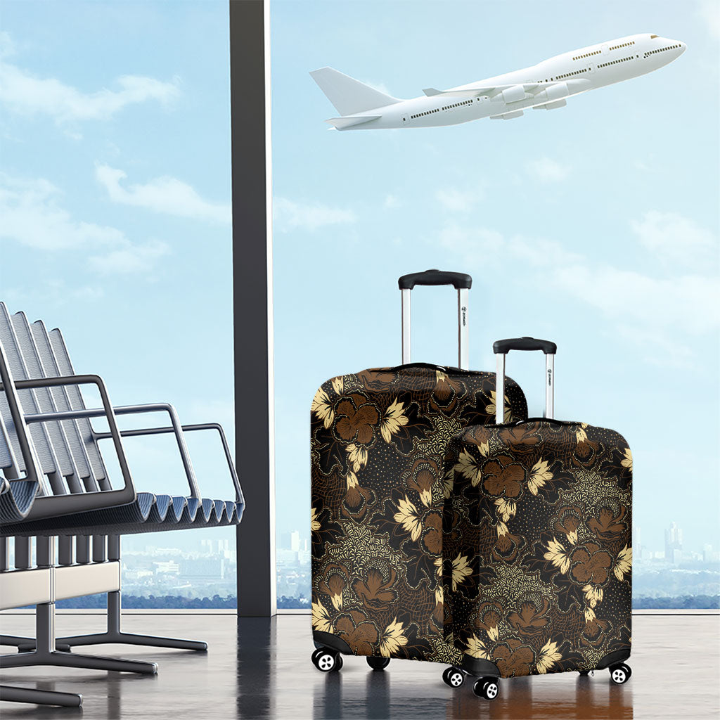 Javanese Batik Semen Luggage Cover Indonesian Traditional Pattern LT01 - Polynesian Pride