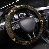 Javanese Batik Semen Steering Wheel Cover Indonesian Traditional Pattern