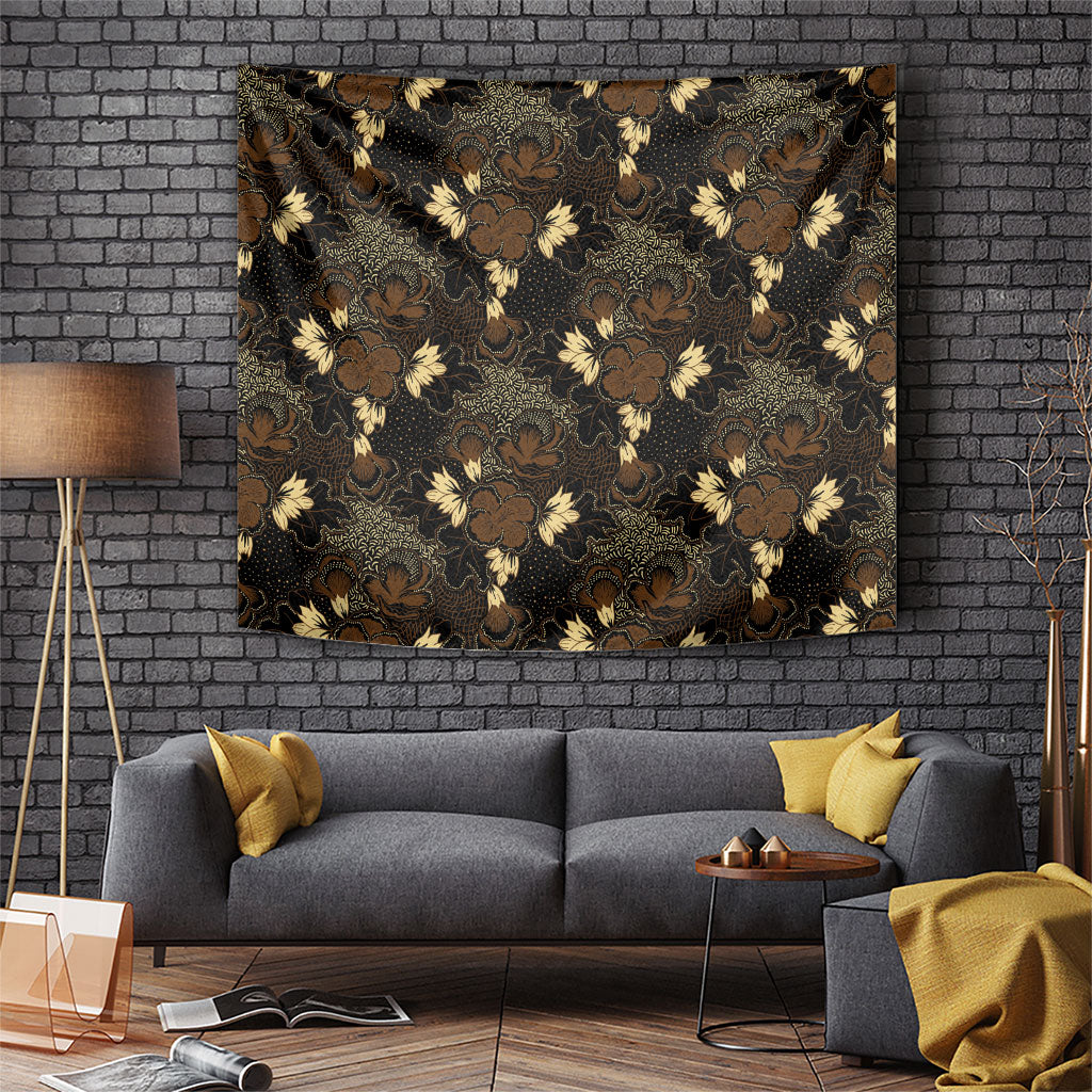 Javanese Batik Semen Tapestry Indonesian Traditional Pattern