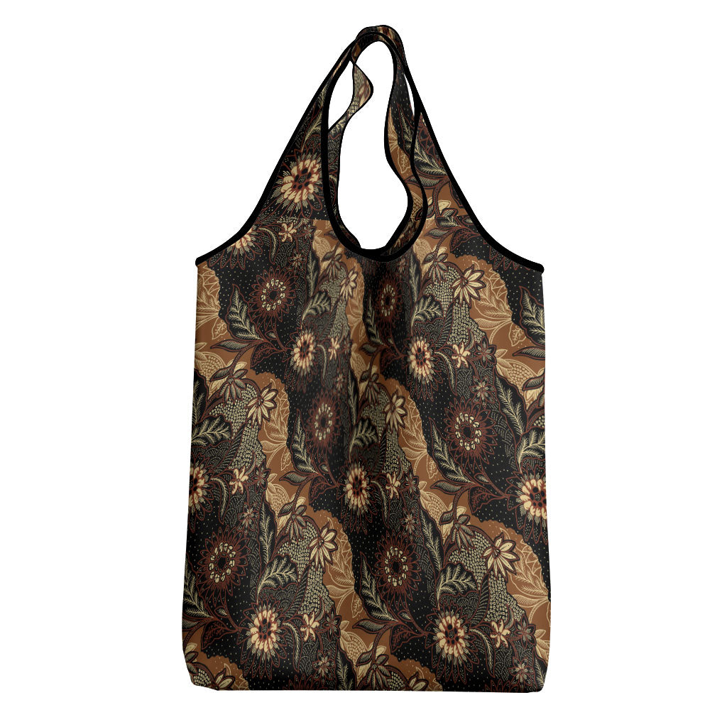 Batik Pedalaman Semen Lereng Style Grocery Bag Indonesian Traditional Pattern