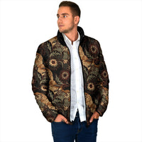 Batik Pedalaman Semen Lereng Style Padded Jacket Indonesian Traditional Pattern LT01 - Polynesian Pride