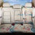 Beige Hawaii Lei Seashells Starfish Back Car Seat Cover Sandy Sylized - Polynesian Pride