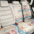 Beige Hawaii Lei Seashells Starfish Back Car Seat Cover Sandy Sylized - Polynesian Pride
