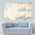 Beige Hawaii Lei Seashells Starfish Tapestry Sandy Sylized - Polynesian Pride