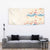 Beige Hawaii Lei Seashells Starfish Tapestry Sandy Sylized - Polynesian Pride