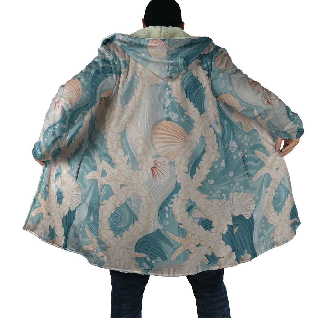Hawaii Lei Seashells Starfish Cloak Fresh Summer Vibe - Polynesian Pride