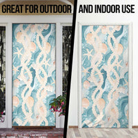 Hawaii Lei Seashells Starfish Door Cover Fresh Summer Vibe LT01 - Polynesian Pride