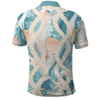 Hawaii Lei Seashells Starfish Polo Shirt Fresh Summer Vibe LT01 - Polynesian Pride