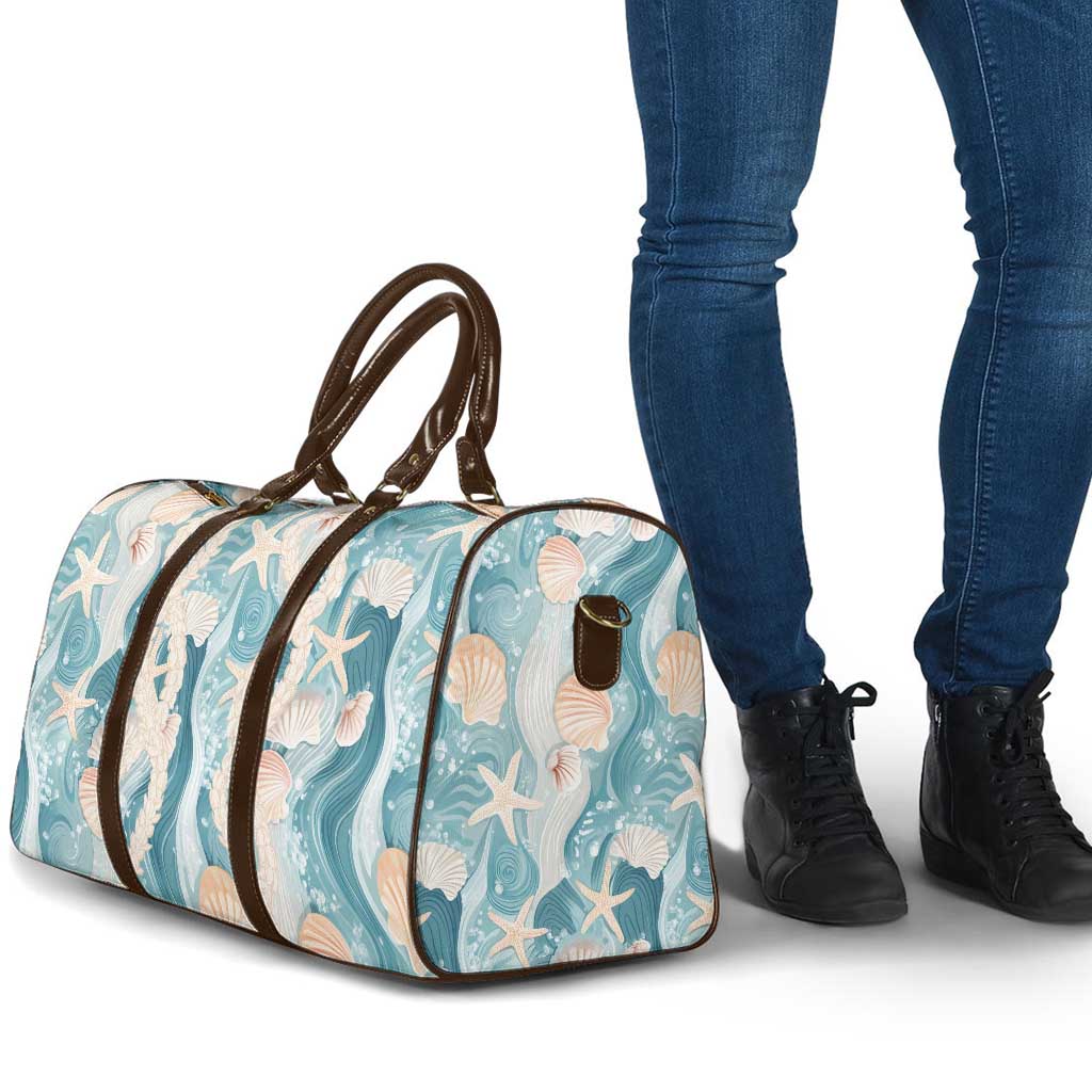 Hawaii Lei Seashells Starfish Travel Bag Fresh Summer Vibe - Polynesian Pride