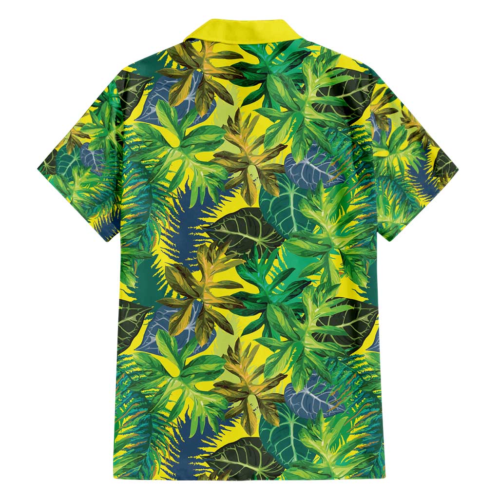 Hawaii Summer Tropical Leaves Family Matching Summer Maxi Dress and Hawaiian Shirt LT01 - Polynesian Pride
