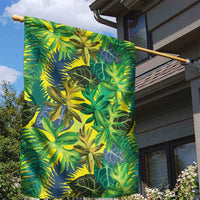 Hawaii Summer Tropical Leaves Garden Flag LT01 - Polynesian Pride
