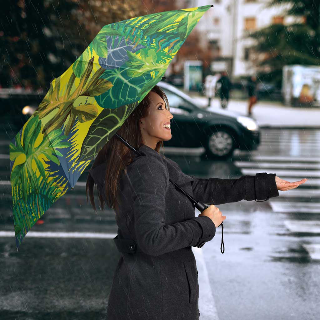 Hawaii Summer Tropical Leaves Umbrella - Polynesian Pride