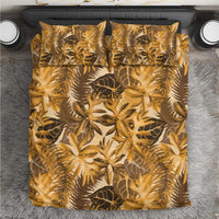 Hawaii Gold Tropical Leaves Bedding Set - Polynesian Pride