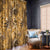 Hawaii Gold Tropical Leaves Window Curtain - Polynesian Pride