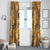 Hawaii Gold Tropical Leaves Window Curtain - Polynesian Pride