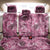 Hawaii Pink Tropical Leaves Back Car Seat Cover - Polynesian Pride