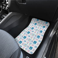Hawaii Coastal Summer Postcard Car Mats LT01 - Polynesian Pride