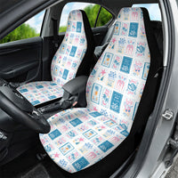 Hawaii Coastal Summer Postcard Car Seat Cover LT01 - Polynesian Pride