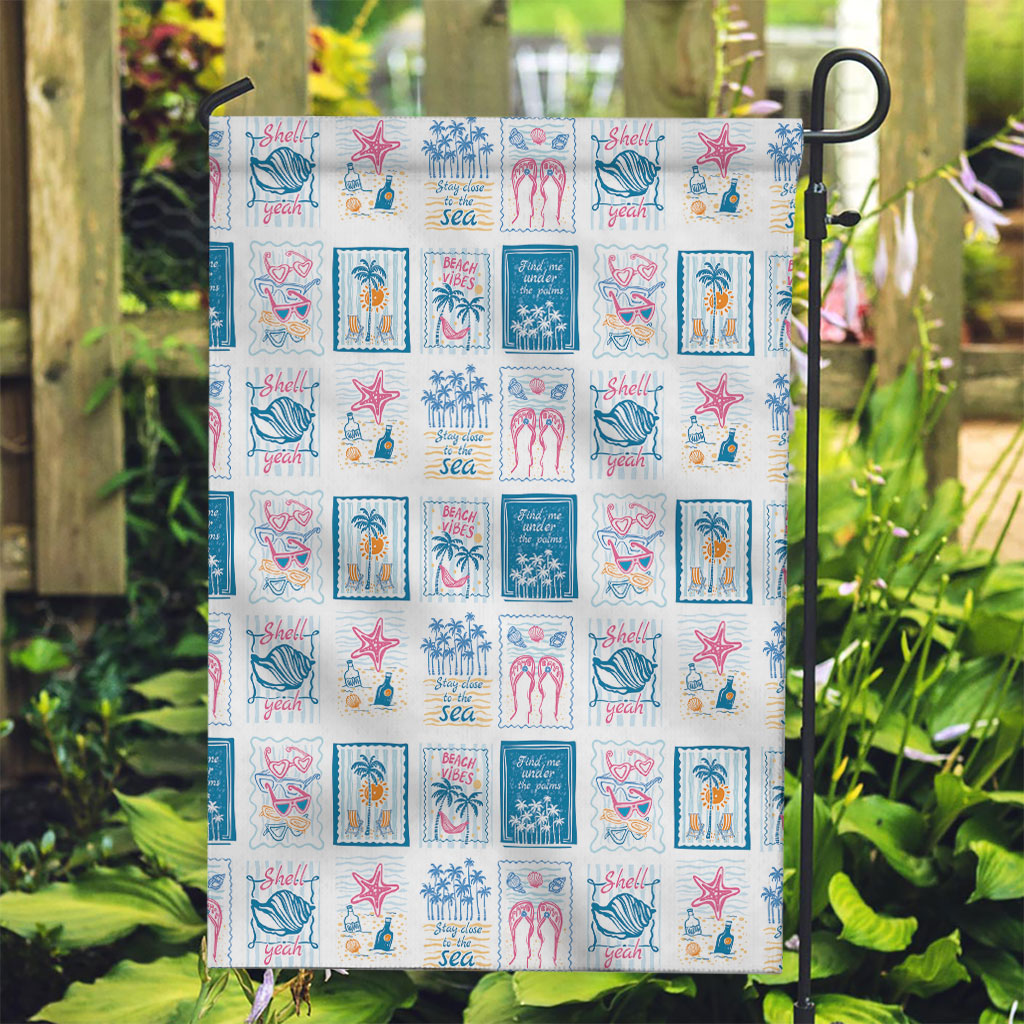 Hawaii Coastal Summer Postcard Garden Flag LT01 Garden Flag Multicolor - Polynesian Pride