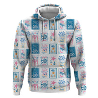 Hawaii Coastal Summer Postcard Hoodie LT01 Pullover Hoodie Multicolor - Polynesian Pride