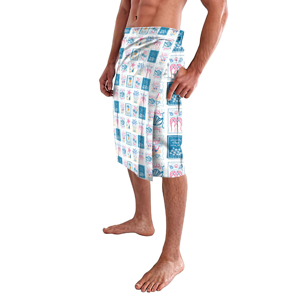 Hawaii Coastal Summer Postcard Lavalava LT01 - Polynesian Pride