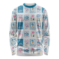 Hawaii Coastal Summer Postcard Long Sleeve Shirt LT01 Unisex Multicolor - Polynesian Pride