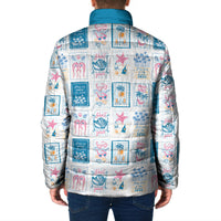 Hawaii Coastal Summer Postcard Padded Jacket LT01 - Polynesian Pride