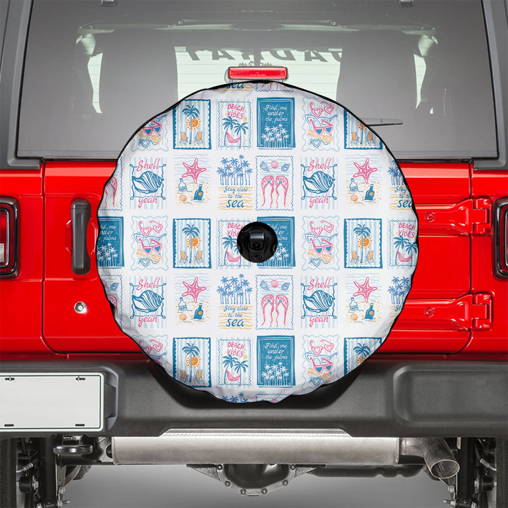 Hawaii Coastal Summer Postcard Spare Tire Cover LT01 - Polynesian Pride