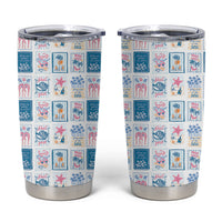 Hawaii Coastal Summer Postcard Tumbler Cup LT01 Multicolor - Polynesian Pride