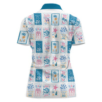 Hawaii Coastal Summer Postcard Women Polo Shirt LT01 - Polynesian Pride