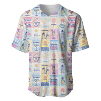 Aloha Summer Posters Grunge Textures Baseball Jersey LT01 Multicolor - Polynesian Pride