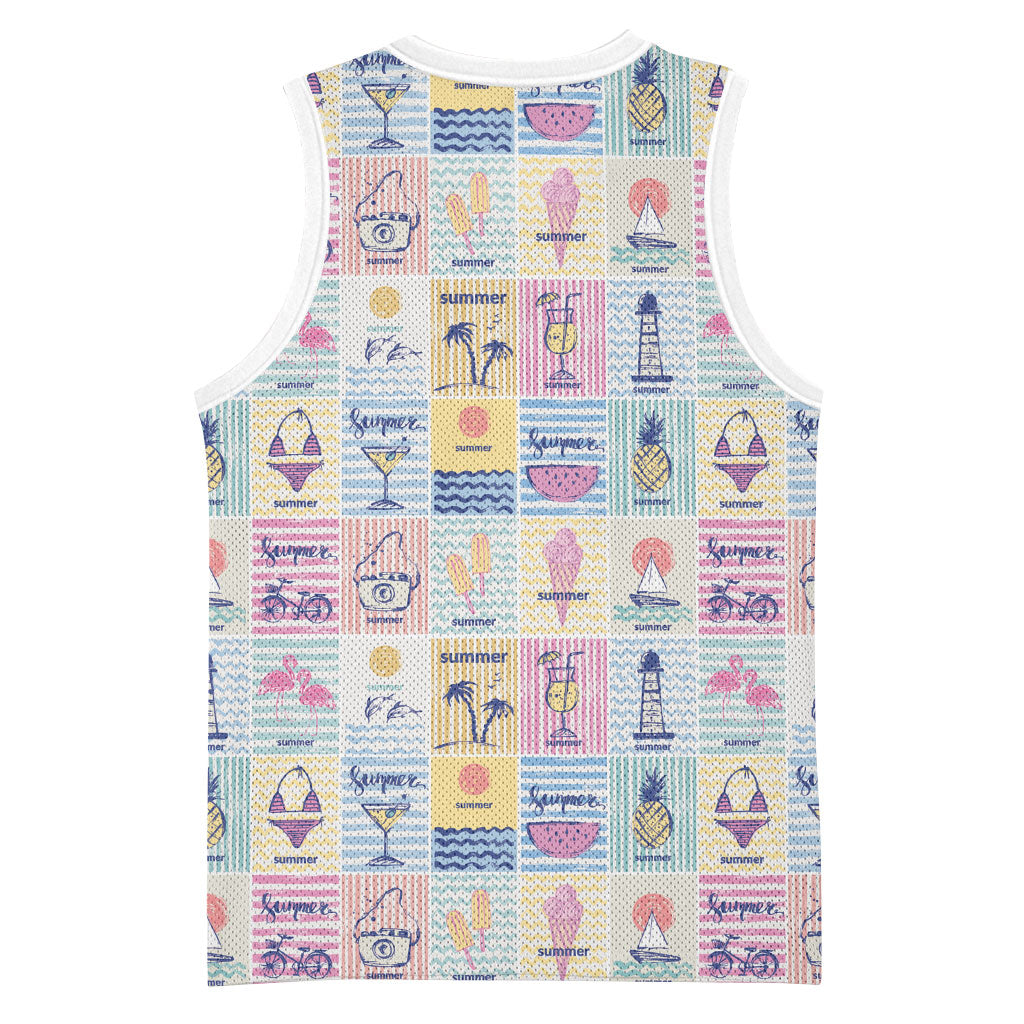 Aloha Summer Posters Grunge Textures Basketball Jersey LT01 - Polynesian Pride